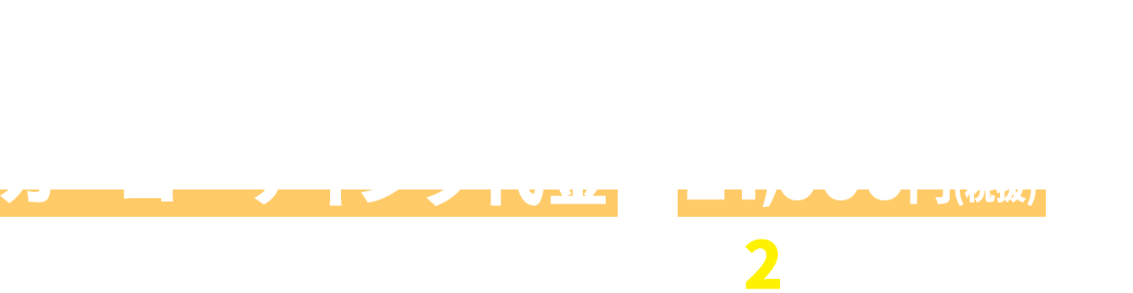 軽自動車の場合、カーコーティング代金 ＋ 21,000円(税抜) でプロによる撥水洗車とメンテナンスが2回ついてくる!!